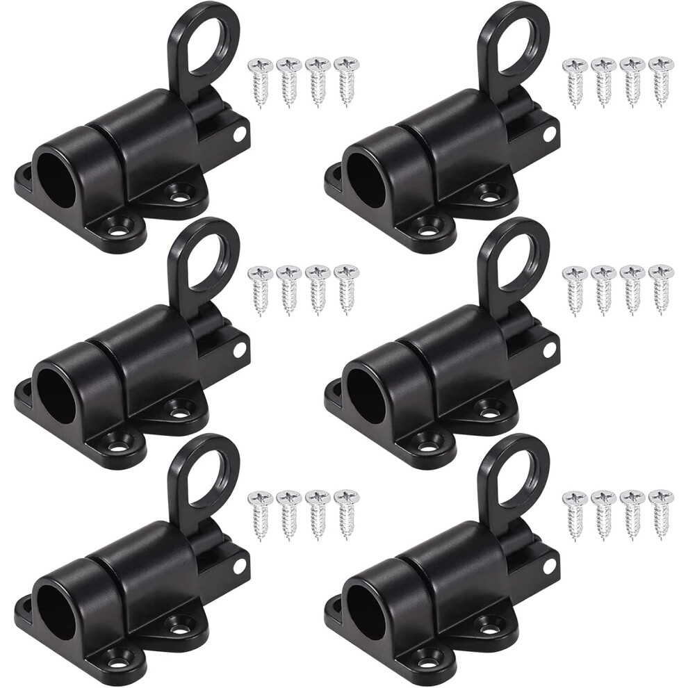 Pieces Automatic Door Latch Door Lock Window Lock With 24 Screws Security Automatic Latches For Window Door Safety Ring 7770198219944