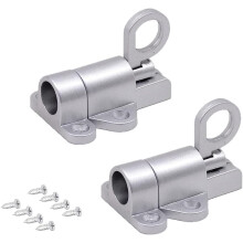 Automatic Aluminum Door Latch, 2 Pieces Spring Latch, Bounce Door Latch,Self-Locking Door Latch,for Balcony Doors,Garden Doors,Cabinet Doors