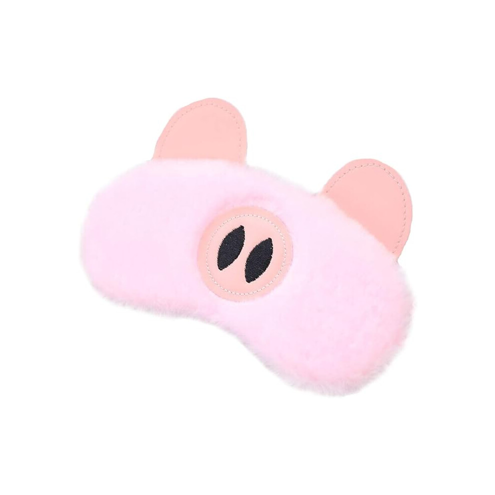 Tianfu Cute Animal Cartoon Funny Eye Mask For Sleeping For Kids Adult Eye Shade Sleep Mask Blindfold Plush