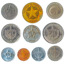 Kuba 10 gemischte M  nzen | Karibische Insel | Kubanische W  hrung | Centavos | Pesos | Seit 1962