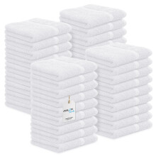 Asciugamani in cotone Avalon Towels - (confezione risparmio da 36) Dimensioni 12x12 pollici Asciugamani per il viso morbidi e assorbenti in coton