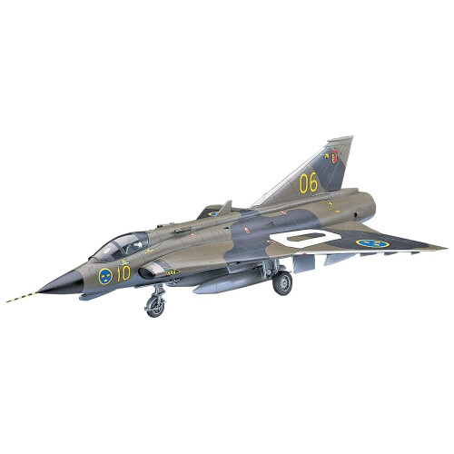 Hasegawa schaal 1:48 J35F/J Draken-modelset