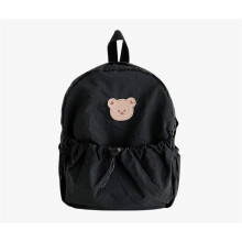 -2 Sac à dos à langer coréen pour bébé Sac à bandoulière de voyage portable de grande capacité avec ours de dessin