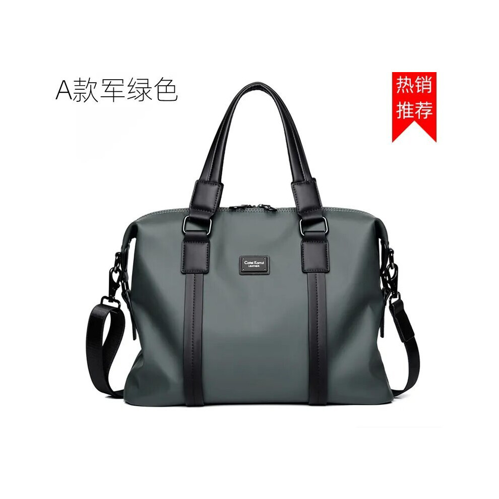 (Vert armée) Valise Sac de voyage Sac à main Sac à bandoulière Grande capacité Marque Nylon imperméable Sac de