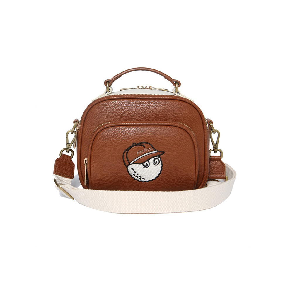 (B-Brown) Sac à main de golf 2024 pour hommes et femmes, sac de golf en toile de haute qualité, sac de rangement