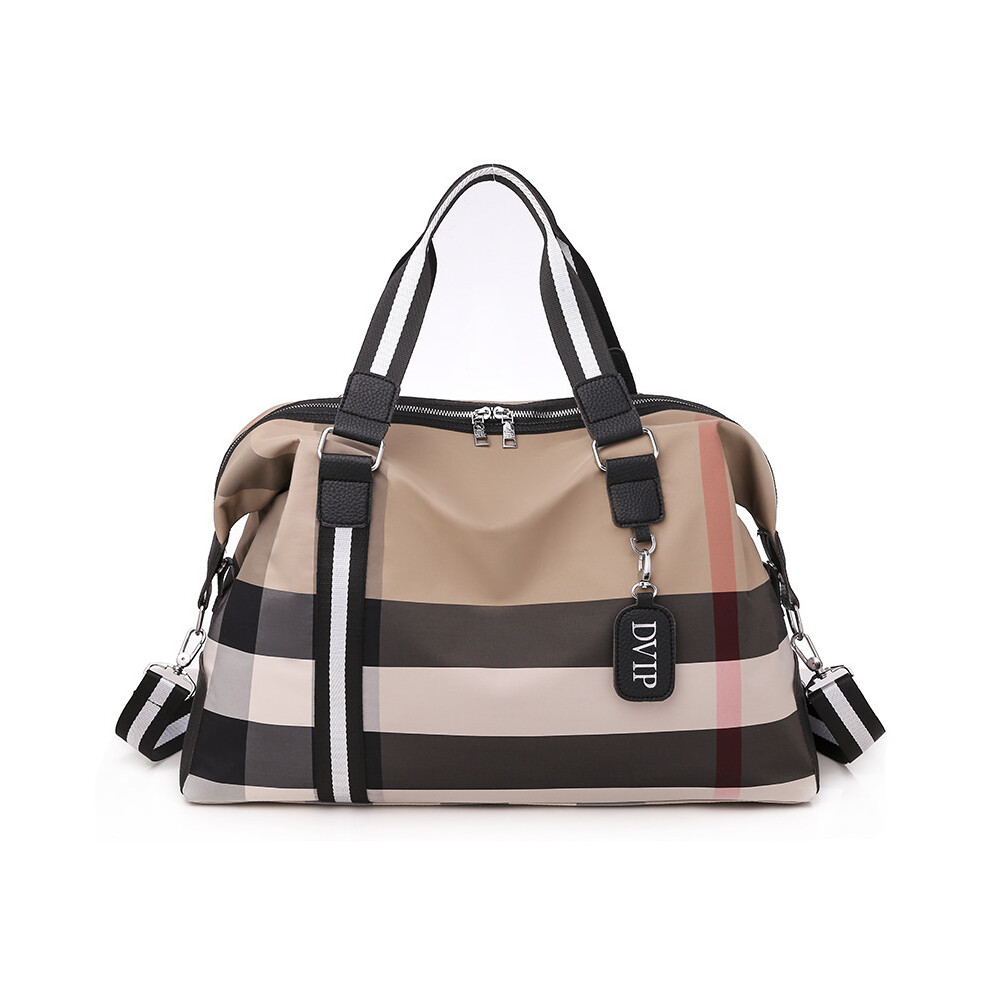 (kaki) sac femme sport loisirs valise portable sac fitness femme courte distance affaires sac de voyage à une