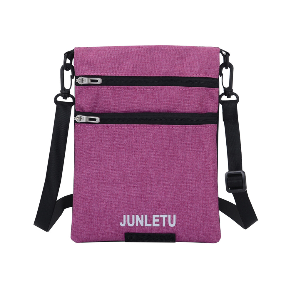(Or rose) Porte-passeport de voyage étanche en nylon, organiseur de cartes d'identité et de crédit, pochette tour