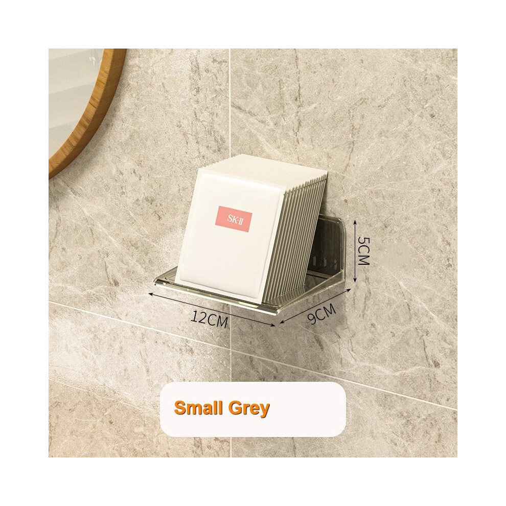 (10 pièces. Petit gris) 3478 Accessoire de salle de bain Armoire à miroir Boîte de rangement Étagère de toilette