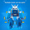 (Jet)Super Wings 7" Robot série 2" Transform Robot Mini Figurine d'action Transformant Jouet Chariot élévateur 5
