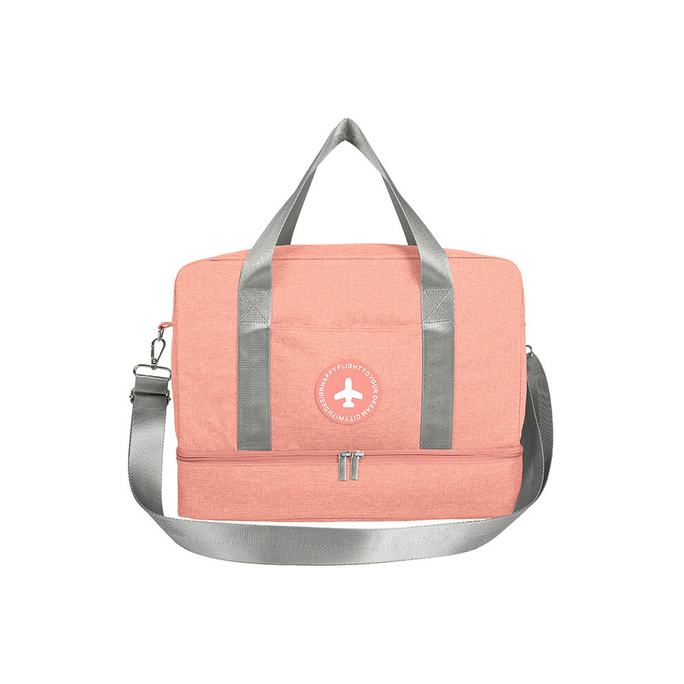 (Orange) Sac à main pour chaussures de séparation sèche et humide pour femme, sac à bandoulière décontracté en