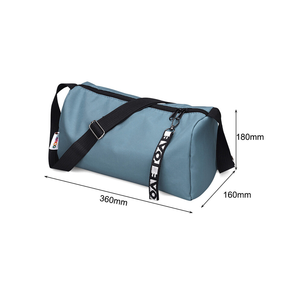 (bleu) Sacs de voyage multifonctionnels, sacs à bandoulière pliables, sacs de sport portables, sacs à main, vêtements
