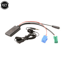 Câble auxiliaire Bluetooth 5.0 compatible avec voiture, microphone, kit mains libres, adaptateur pour téléphone