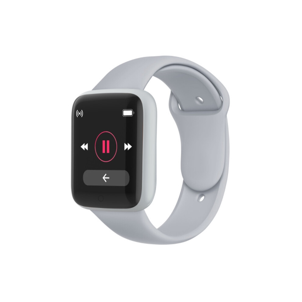 Montre connectée de sport numérique pour femmes (Y68 Grey), bracelet électronique LED numérique, Bluetooth, fitness,
