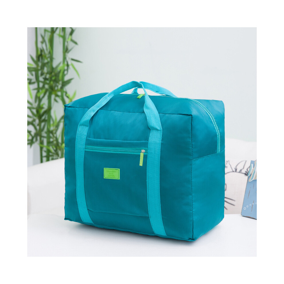 (Vert) Valise grande taille pour hommes et femmes, sacs de rangement pliables, sacs de cabine imperméables, ensemble