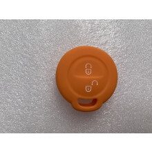 (Orange) 1 coque de clé neuve pour Mitsubishi Colt Warior Carisma Spacestar, coque de protection à 2 boutons vierge