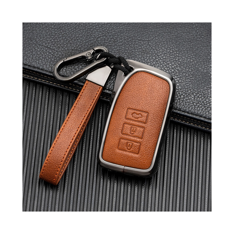 (gris marron) étui à clés de voiture Lexus NX GS RX IS ES GX LX RC 200 250 350 LS 450H 300H Key Auto Case porte-clés