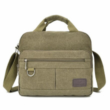 Sac à bandoulière décontracté pour homme (vert armée), sac à main tendance en tissu, sacs multifonctions, bagages