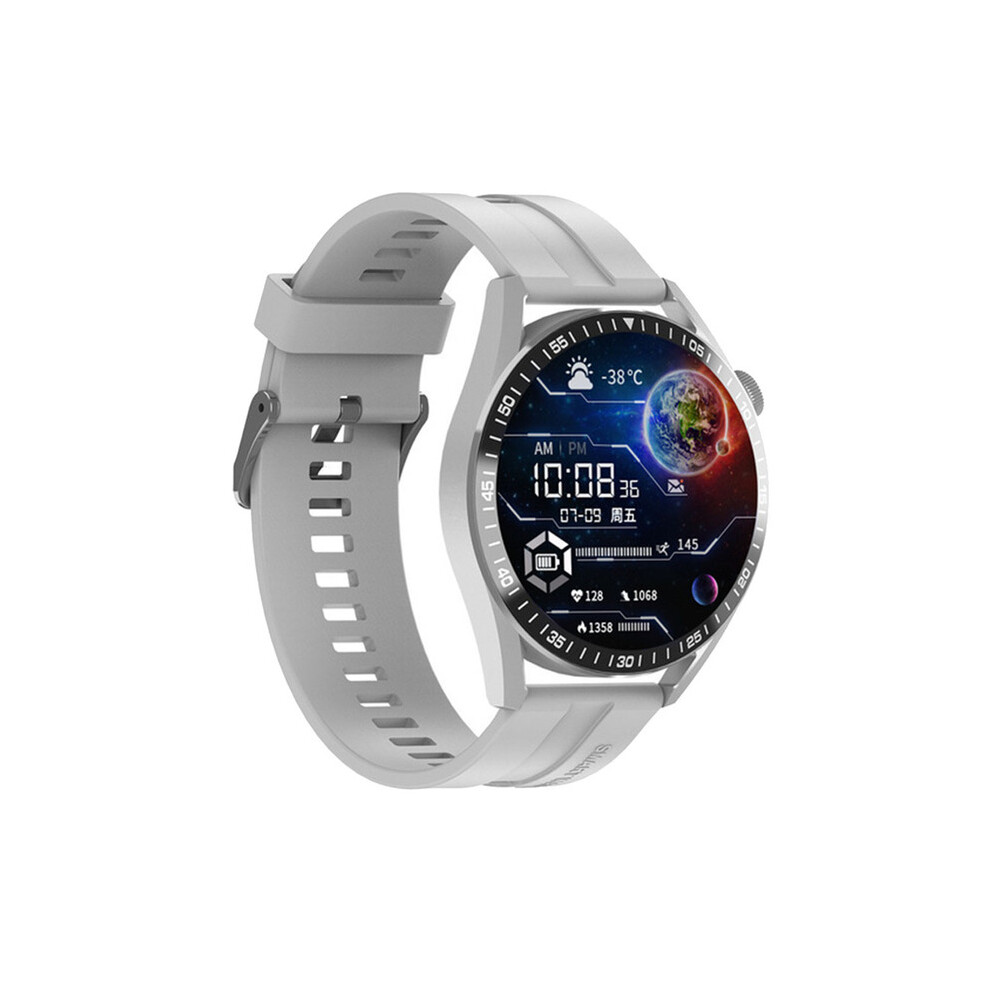 Montre connectée de sport pour adultes (boîte d'origine grise), NFC, cadran personnalisé, appels vocaux Bluetooth,