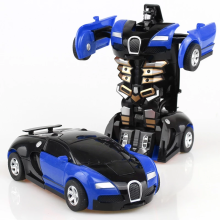 (Bleu) Jouets transformables pour enfants Jouets robots pour garçons Voiture King Kong | |