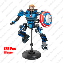 (Sans boîte) Nouveau super-héros Spiderman Venom Mech Chariot voiture robot figurines blocs de construction série