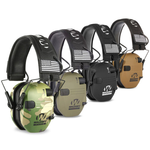 Cache-oreilles (camouflage) Cache-oreilles de sécurité Réduction du bruit Slim Shooter Cache-oreilles électroniques 1