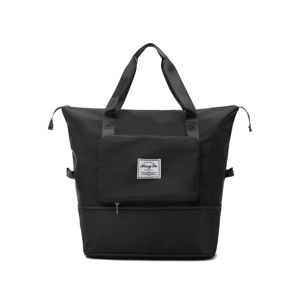 (style 01 noir) Sac pliable de grande capacité, valises, sac de transport, rangement de bagages, sacs à main,