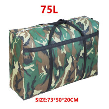 (75L) Bagages de camouflage déménagement grand sac épais imperméable tissu Oxford artefact de déménagement grande