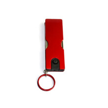 (Rouge) Outils de poche Multifonctionnel Camping Équipement Extérieur Multifonctionnel Mini Porte-clés Couteau