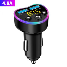 (7) Adaptateur audio pratique pour voiture, récepteur, haut-parleur mains libres portable fait à la main, accessoires