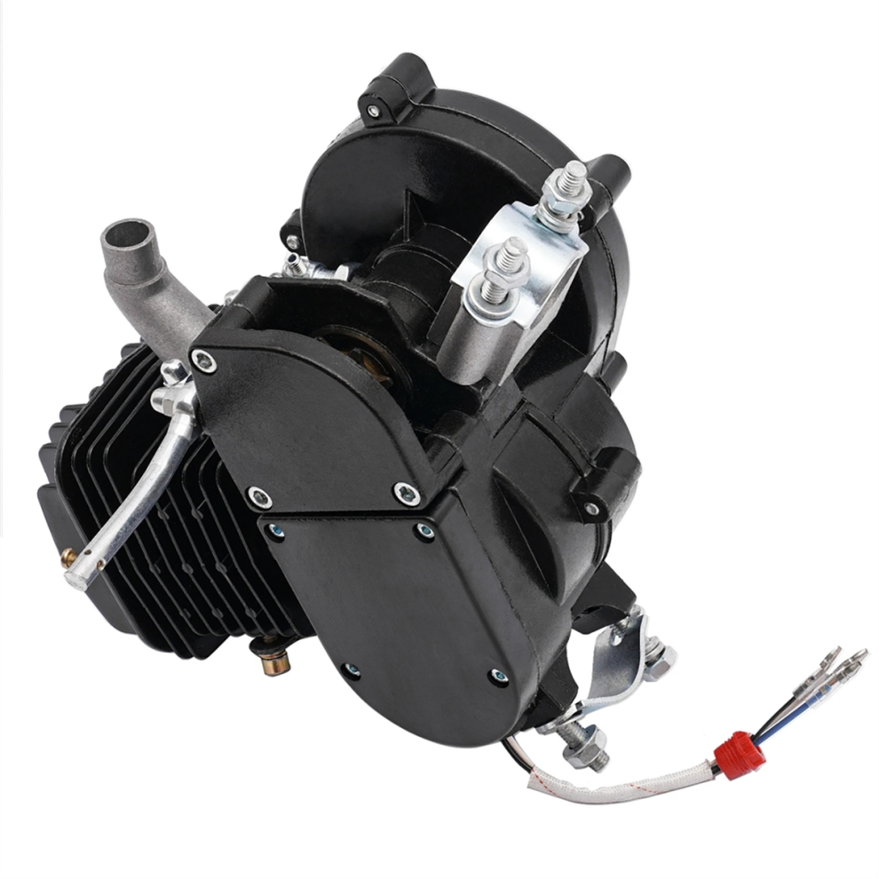 Kit moteur 2 temps 80 cc pour vélos de 26 à 28 pouces, 1,85 kW, noir