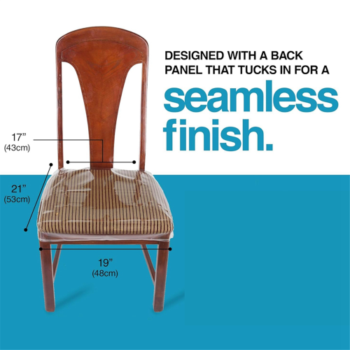 Plastic Seat Covers for Dining Chairs, Chair Protector 2