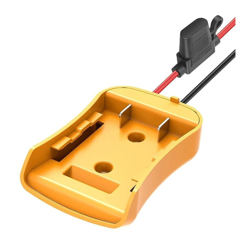 Adaptateur de connecteur d'alimentation de batterie Li-ion de sortie de ligne avec fusible