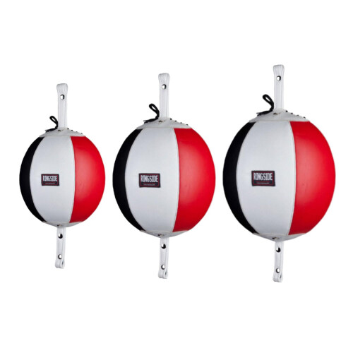Ringside Leder-Boxsack mit Doppelendst   ck, 12,7 cm 2