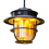 Lampe de camping LED rétro suspendue à intensité variable 1