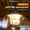 Lampe de camping LED rétro suspendue à intensité variable 2