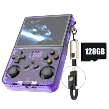 R36XX Retro Handheld Game Console 128G 30000+ Games voor Kinderen Cadeau D