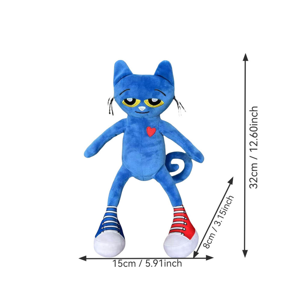 (Cat A) Cat Pete The Hand Puppet Plush Toy Soft Stuffed Animal Doll Cartoon Gift Kids