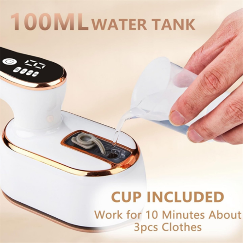 Σίδερο ατμού ταξιδιού 1000w για ρούχα LED Mini Steam Ironing EU Plug 1