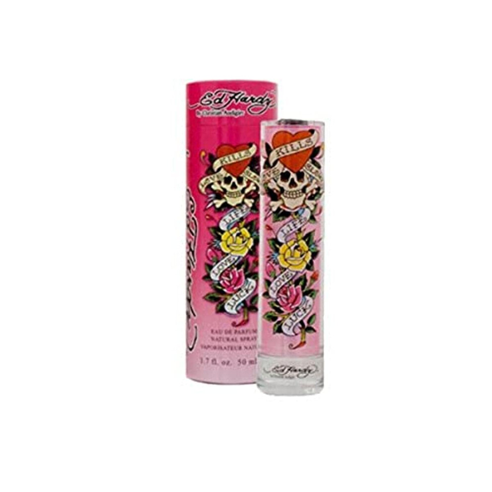 Photos - Women's Fragrance Christian Audigier Ed Hardy Edp for Women 1.7 Oz/ 50 Ml - Spr, 1.7 Fl Oz 57100480 