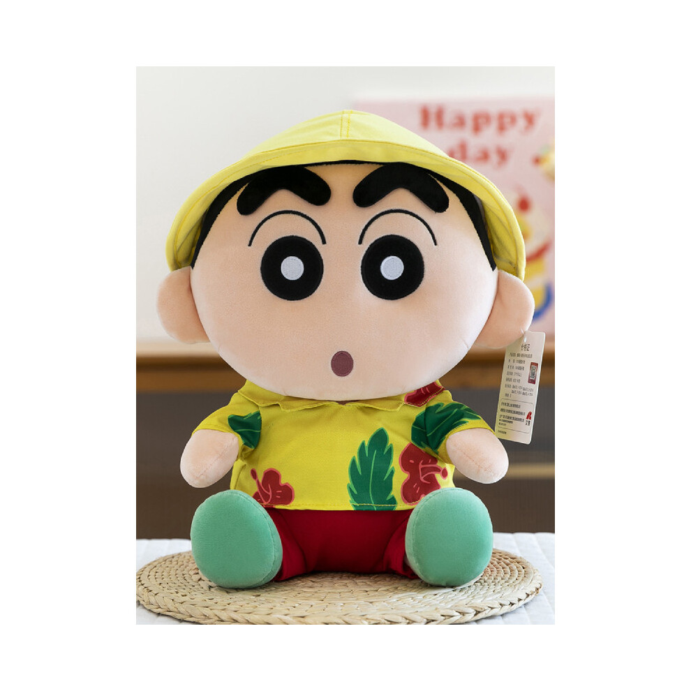 (Shirt, 30cm) Chan Crayon Shin With Swimming Ring Plush Toy Stuffed Doll Decoration Gifts-image-OPC-PH9CWMZ-NEW