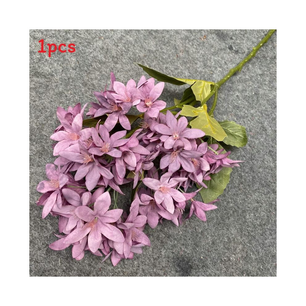 (Pink) Silk Realistic Snow Orchid Floral Flowers Stems Indoor Decoration Gift Wedding-image-OPC-PH9DBCJ-NEW