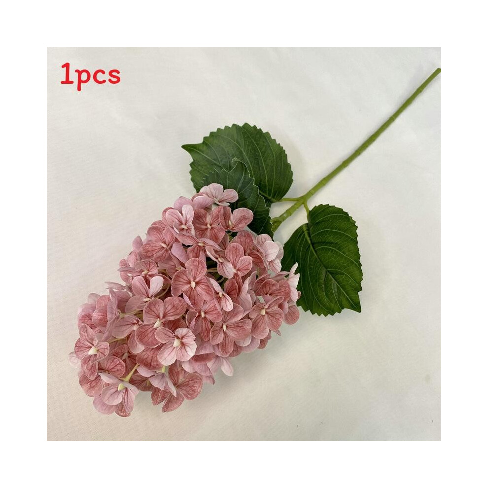 (Deep Beige) Lifelike Fake Hydrangea Flower Soft For Event Styling Decor Home Arrangement-image-OPC-PH9DD7D-NEW