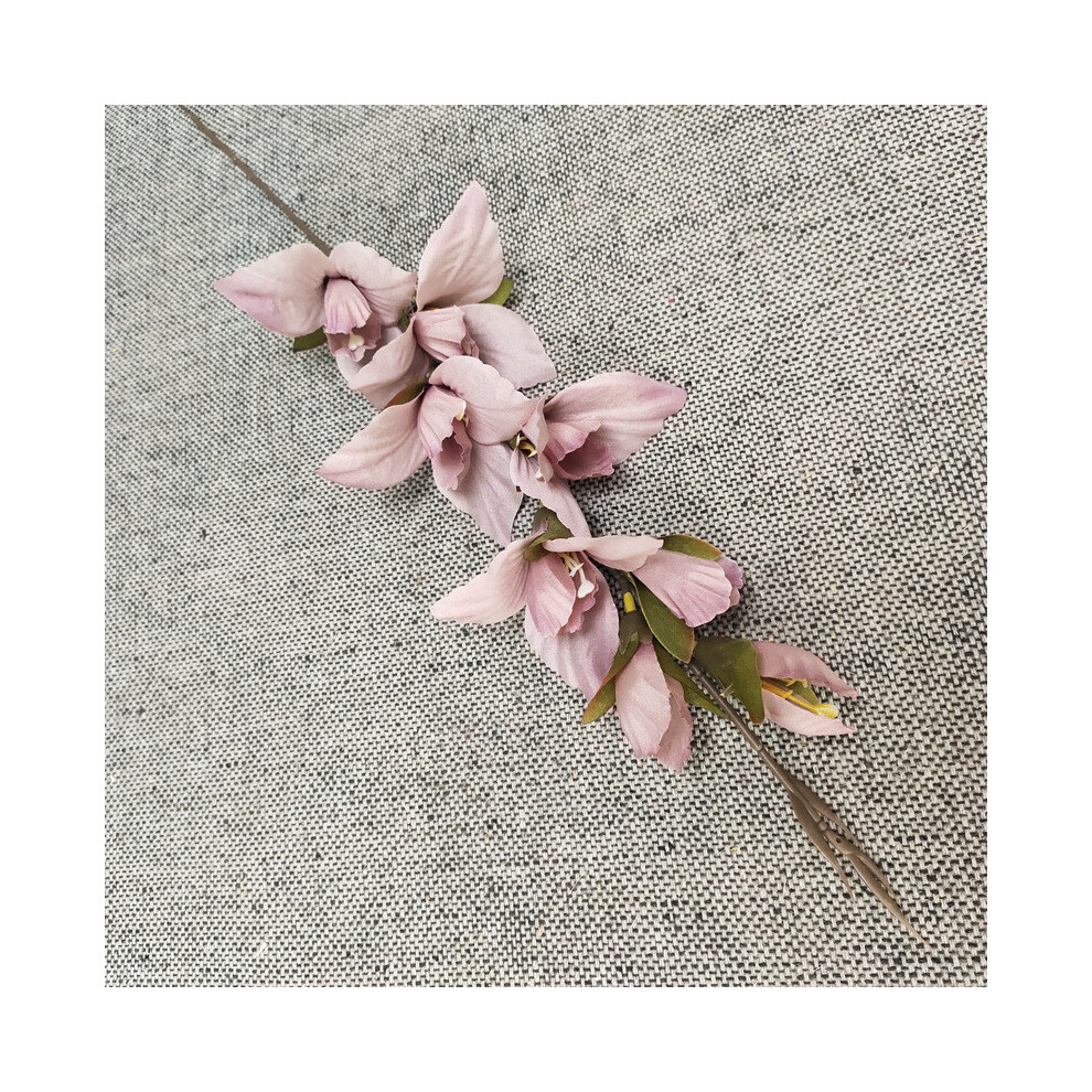 (Light Purple) Silk Gladiolus Butterfly Flower Wedding Decor Bridal Centerpiece Home Decoration-image-OPC-PH9DGJ9-NEW