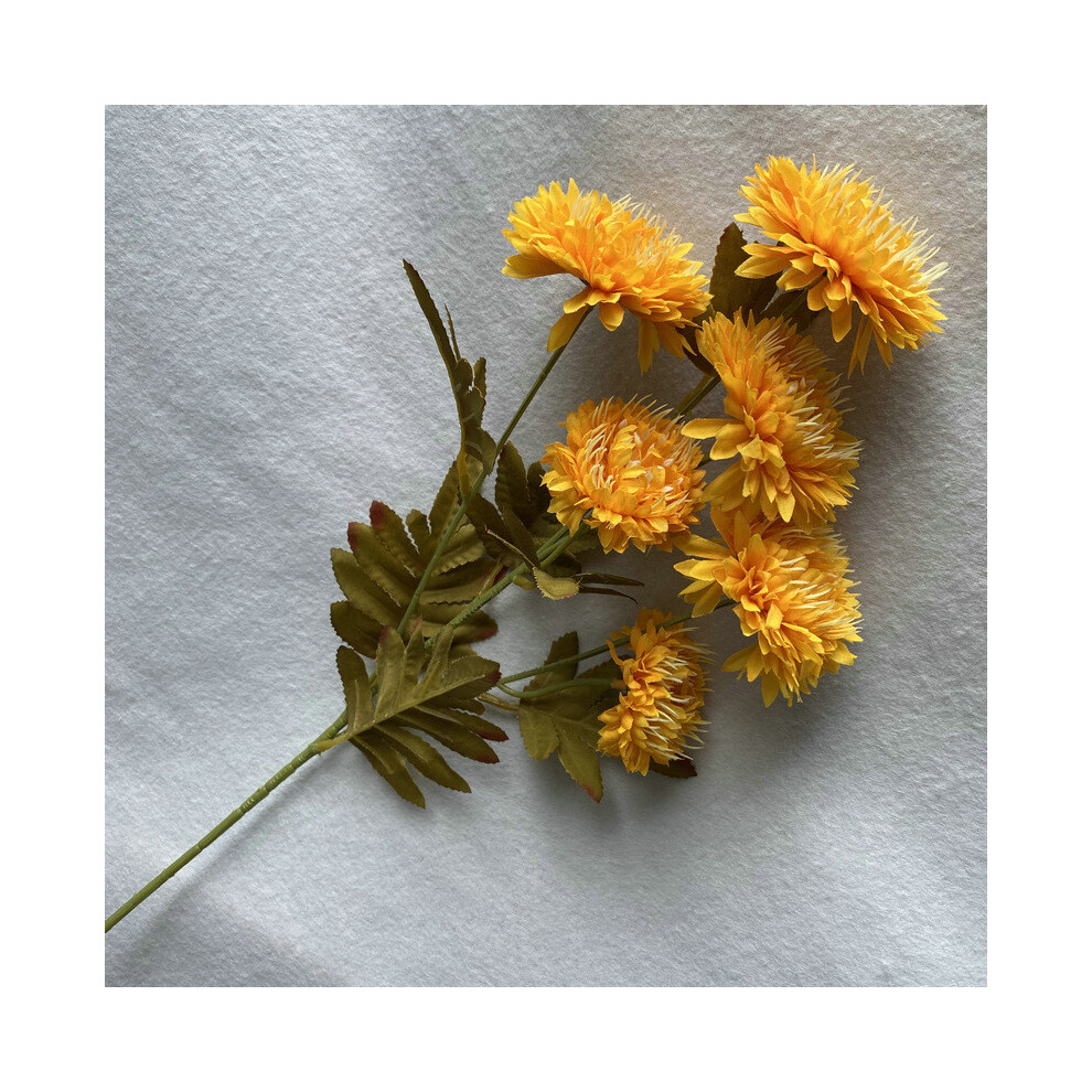 (Pale Yellow) Peony Silk Elegant Bouquet For Wedding Venue Party Table Decorations Fashion-image-OPC-PH9DKF6-NEW