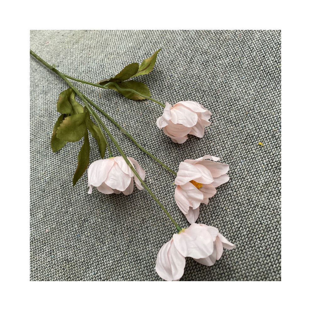 (Light Pink) Anemone Realistic Flower For Wedding Decoration And Props Gifts Photography-image-OPC-PH9DR9X-NEW