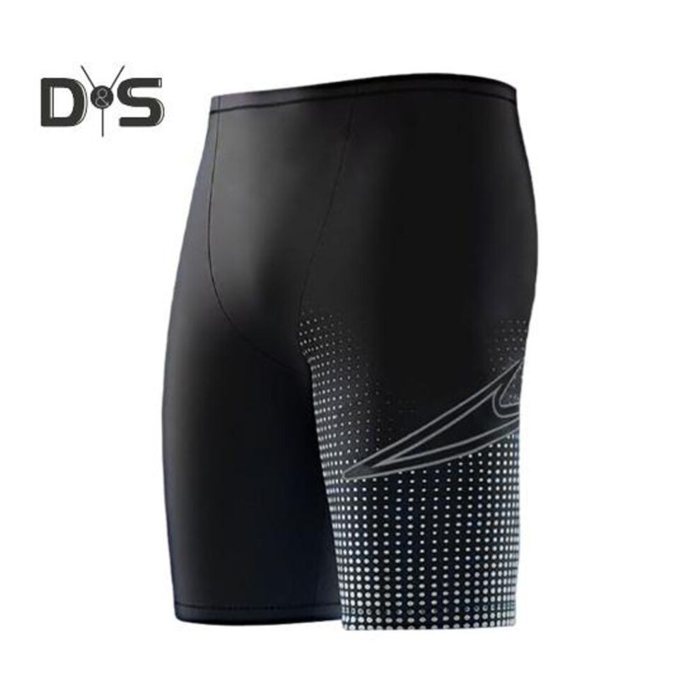 (grey, XL) Men Swimming Trunks Beach Shorts High Elastic Breathable Waterproof Quick Dry Bathing Suit Anti-UV Snug Fit Swimming Trunks