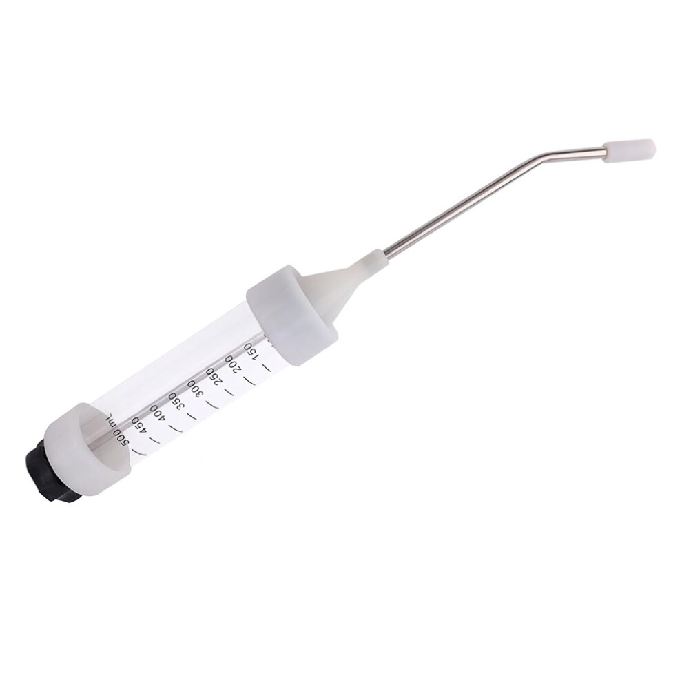 Large Veterinary Metal Feeding Adjustable Livestock Drench- 4851529675943