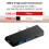 Type-C Dock Splitter Laptop PD Oplader Type-C USB Hub Adapter 6