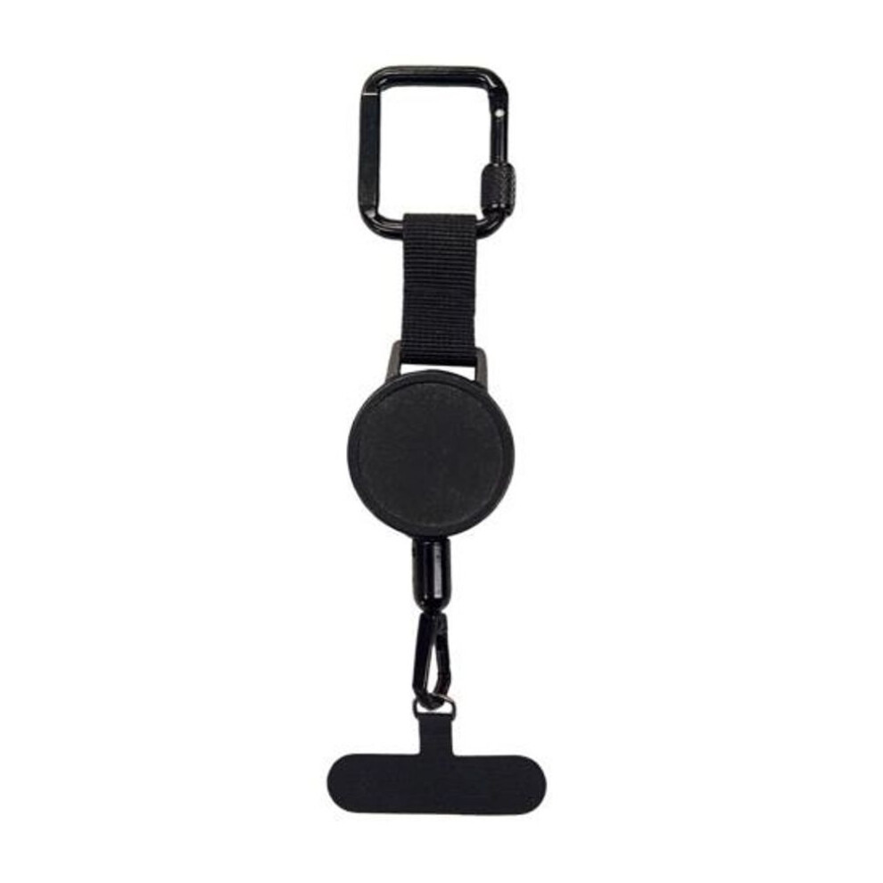 Retractable Phone Tether Anti-Theft Phone Lanyard with Belt Clip Theft Drop Protection Keychain for Travel Hiking Work Daily Use