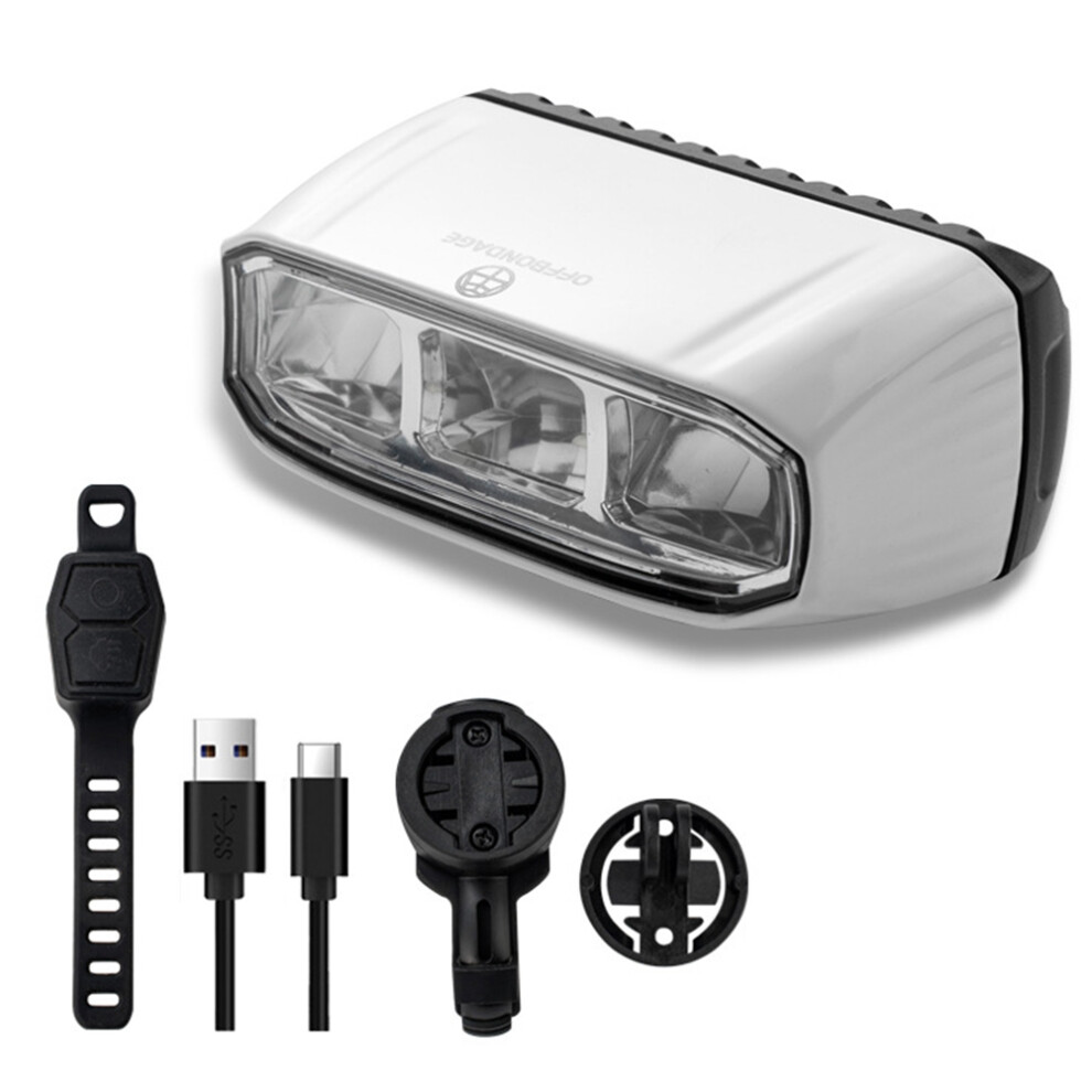 Photos - Climbing Gear Markenlos LED Bicycle Front Light Waterproof USB-C Rechargeable 